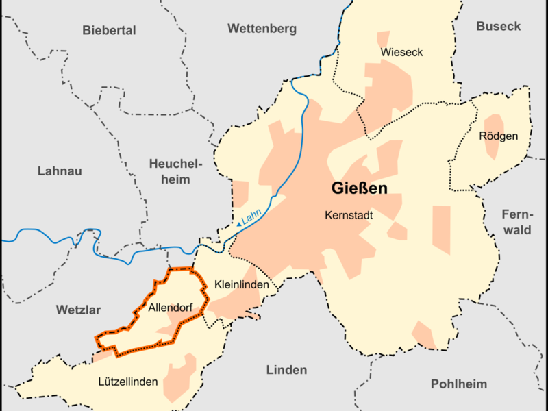 Karte Allendorf
